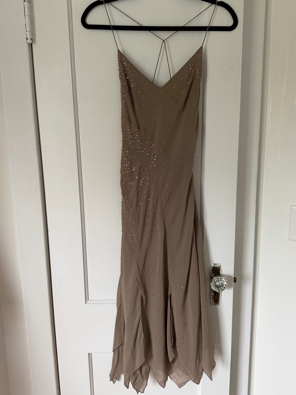 Kay Unger Silk Evening Dress